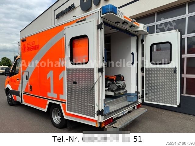 Autopompa MERCEDES-BENZ Sprinter 516 CDI RTW Fahrtec Stryker Trage+Stuhl