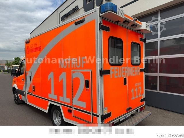 Autopompa MERCEDES-BENZ Sprinter 516 CDI RTW Fahrtec Stryker Trage+Stuhl