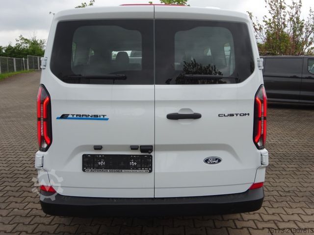 Fourgon tôlé FORD e-Transit Custom L1 Kombi 9Sitz LED 2xKlima GRA