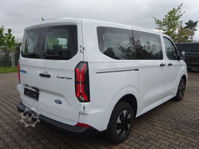 Fourgon tôlé FORD e-Transit Custom L1 Kombi 9Sitz LED 2xKlima GRA