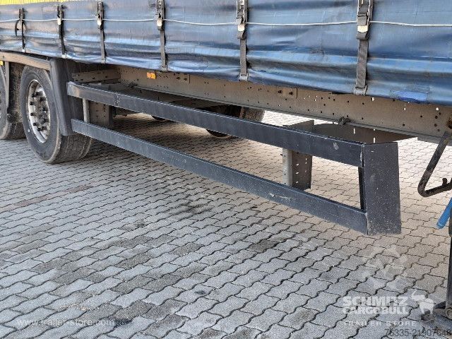 Auflieger mit Pritsche & Plane Schmitz Cargobull Curtainsider Mega