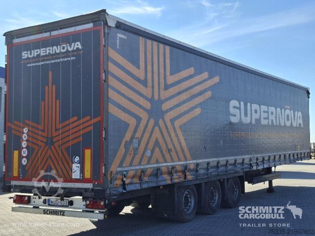 Auflieger mit Pritsche & Plane Schmitz Cargobull Curtainsider Mega