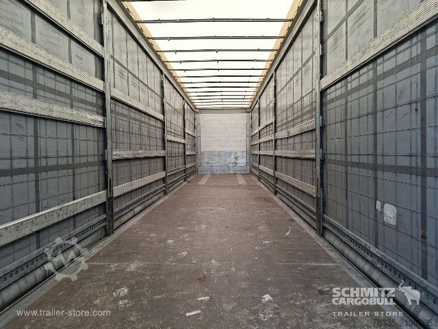 Auflieger mit Pritsche & Plane Schmitz Cargobull Curtainsider Mega