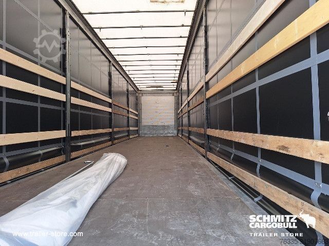 Auflieger mit Pritsche & Plane Schmitz Cargobull Curtainsider Mega