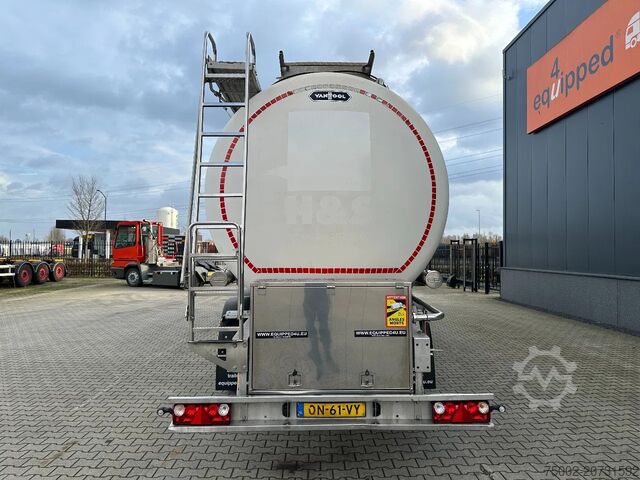 Citerne alimentaire Van Hool LEBENSMITTEL / 39.000L / 3-KAMMER / INOX / NL-A...