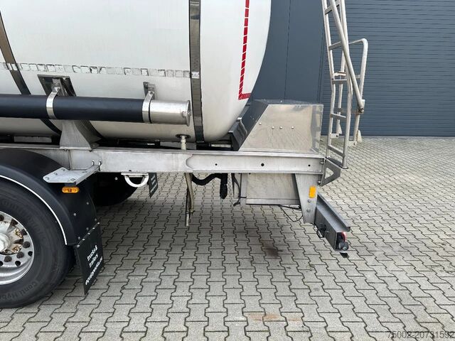 Citerne alimentaire Van Hool LEBENSMITTEL / 39.000L / 3-KAMMER / INOX / NL-A...