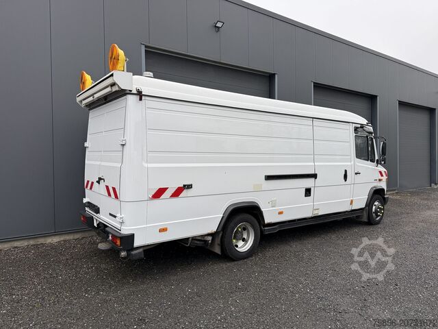 High-pressure cleaning vehicle Mercedes-Benz Vario 816 Hochdruck Spüler Leistikow HD,