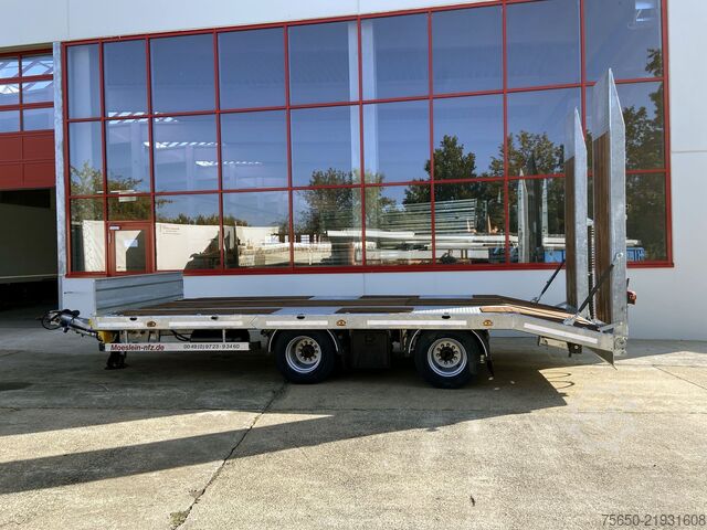 Remorque porte-engins surbaissée Möslein TT19 - 7,2  19 t Tandemtieflader, Luftgefedert, NEU
