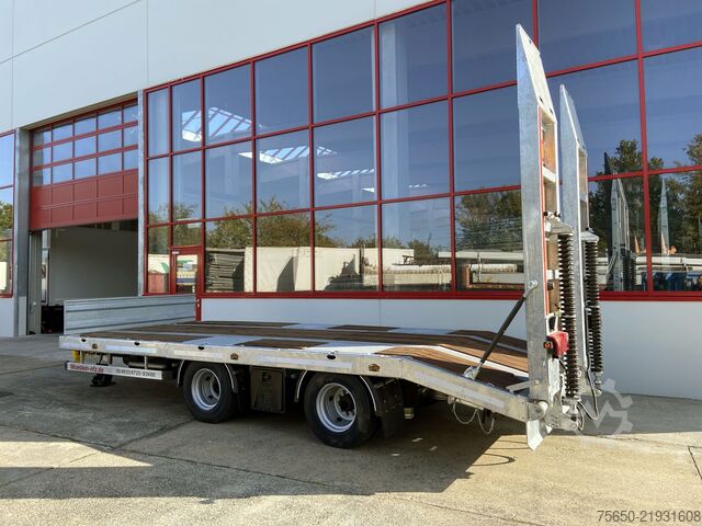 Remorque porte-engins surbaissée Möslein TT19 - 7,2  19 t Tandemtieflader, Luftgefedert, NEU