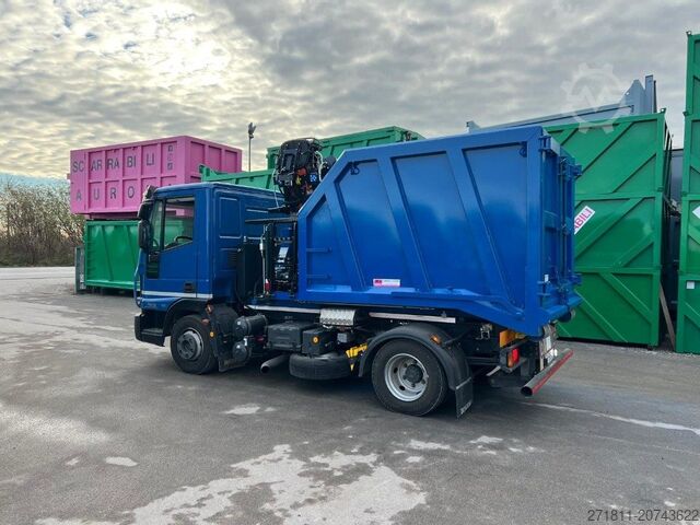 Roll-off container  CONTAINER NUOVO SCARRABILE A CIELO APERTO CON GRU
