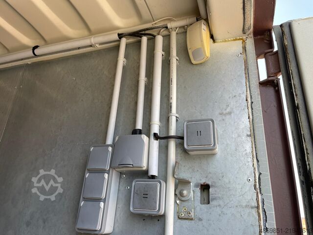 Contenedor de oficina  8m Werkstatt Office Büro Container