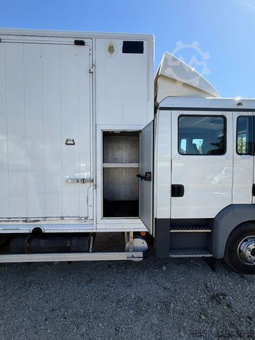 MAN TGL 12.180 φορτηγό μεταφοράς αλόγων MAN TGL 12.180 TGL 12.180 PAARDENWAGEN.