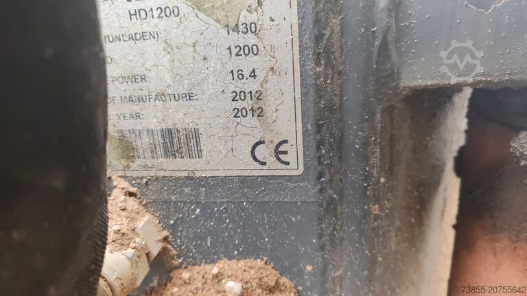 Minidumper Terex Hd 1200