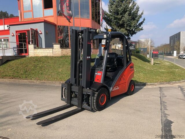Treibgasstapler Linde H 35 T -01 - 393