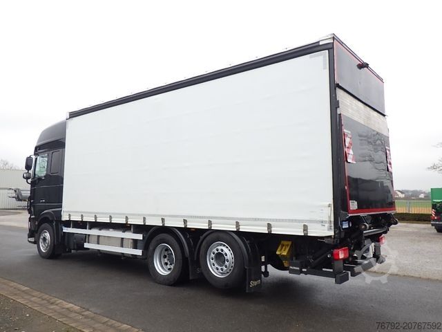 Plattewagen met zeil DAF XF 480 FAN SSC/Pritsche 7,3m/LBW 2to/AHK/Lenkach