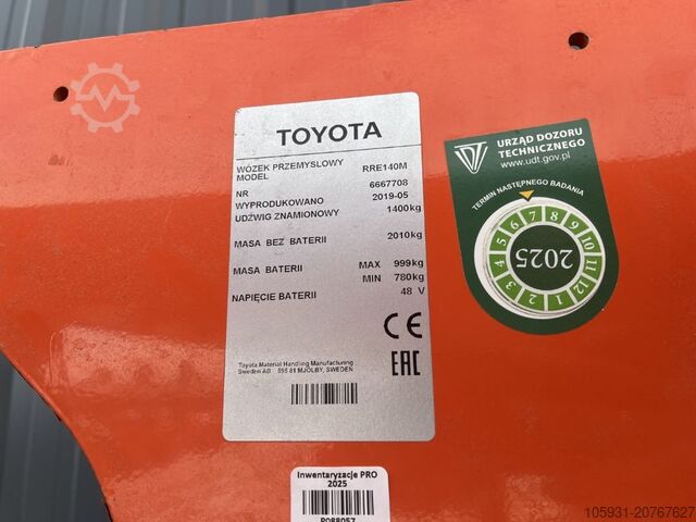 Reachtruck Toyota RRE140M