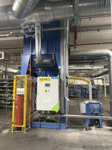 Industrial filters and extraction systems HEAB PPF25-1422vi ATEX & HPRec-A325