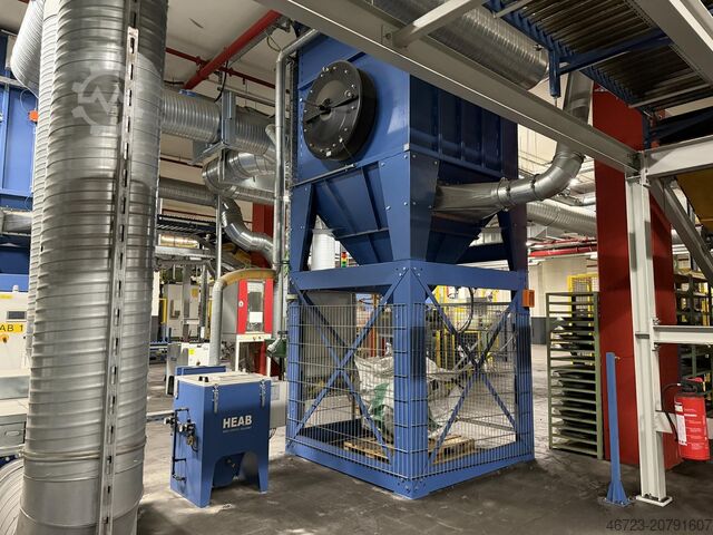 Industrial filters and extraction systems HEAB PPF25-1422vi ATEX & HPRec-A325