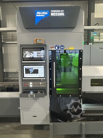 Laser cutting machine MicroStep Industry powered by ACCURL MSE Tube BK
