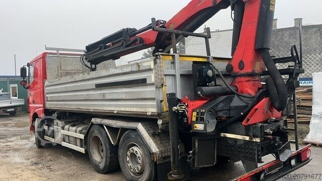 Tipper truck DAF XF 480 Kipper+PK 22002