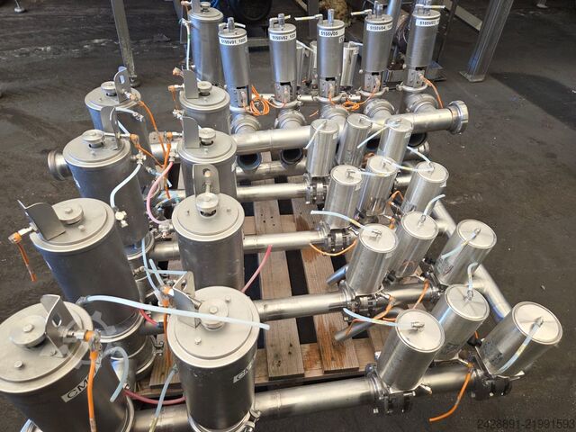 Industrijska CIP ventilna matrica SPX APV, ALFA LAVAL 
