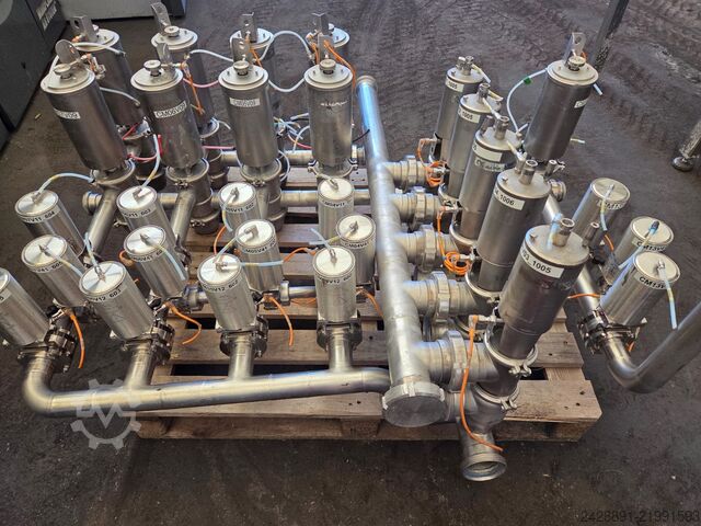 Industrijska CIP ventilna matrica SPX APV, ALFA LAVAL 