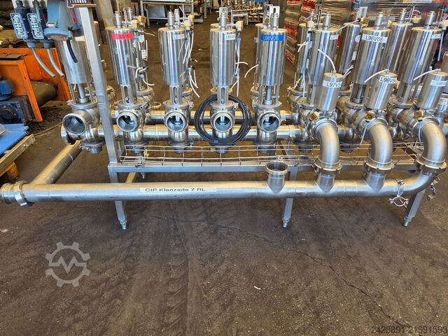 Industrijska CIP ventilna matrica SPX APV, ALFA LAVAL 