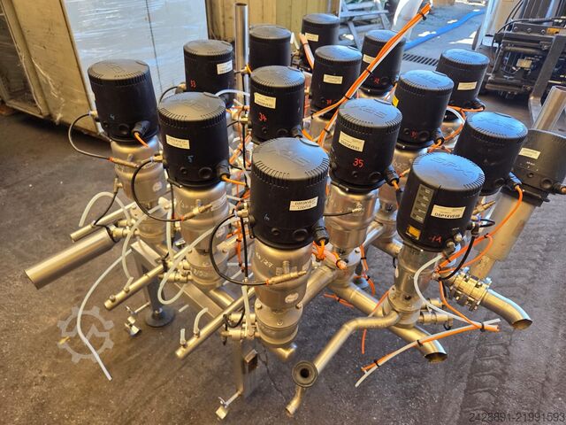 Industrijska CIP ventilna matrica SPX APV, ALFA LAVAL 