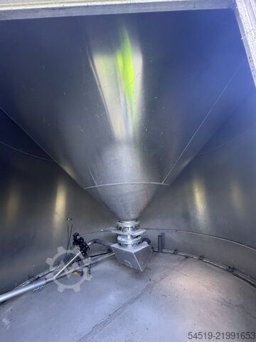4 x 172 m³ aluminium silo's ø 4.200 mm Zeppelin 