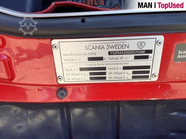 Výměnná nástavba nákladní vůz Scania R410