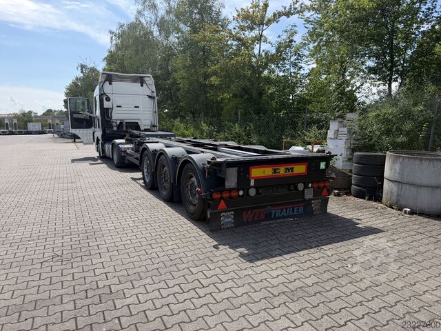 Naczepa z wymienną zabudową web trailer LPRS 24  3 Achs Container- Chassis incl. Generator TranscoolWenig Benutzt