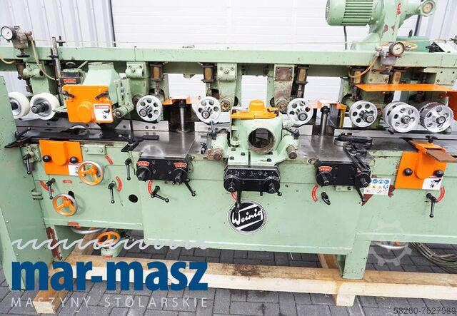 Vierzijdige schaafmachine met 7 koppen WEINIG