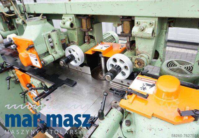 Vierzijdige schaafmachine met 7 koppen WEINIG