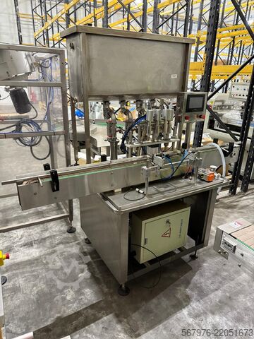 Italgyártó gép Chinese 4-Head Filler with Gating System and Touch-Screen Controls