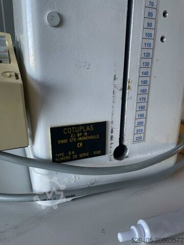 Handmatige kunststofbuislasmachine Cotuplas S4