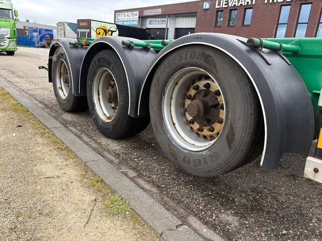 Transportul de containere D-Tec FT-43-03V Multi / Lift-axle / APK-TÜV 01-2027