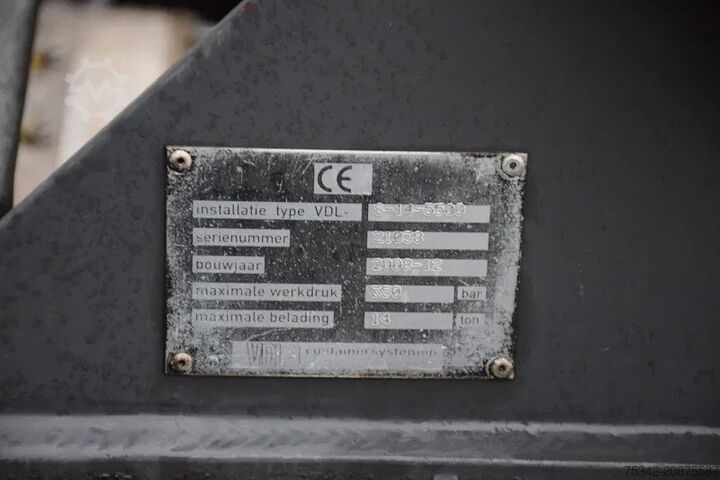 Hook arm system Iveco Stralis 330