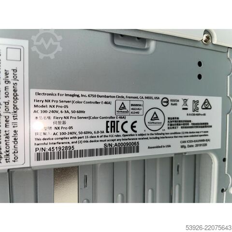 ψηφιακό εκτυπωτικό μηχάνημα Ricoh Pro C7200x incl. Finisher Paper Deck, Duplex