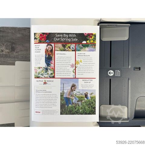 Xerox AltaLink C8255 MFP serienummer Xerox Xerox AltaLink C8255 MFP Seriennummer