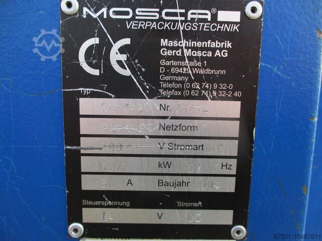 Máquina flejadora máquina atadora Mosca Bindemaschine RA -T35 (3135)