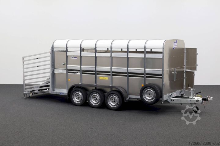 Veewagen Ifor Williams TA510|14x6|DOPPELSTOCK 434X178X183CM