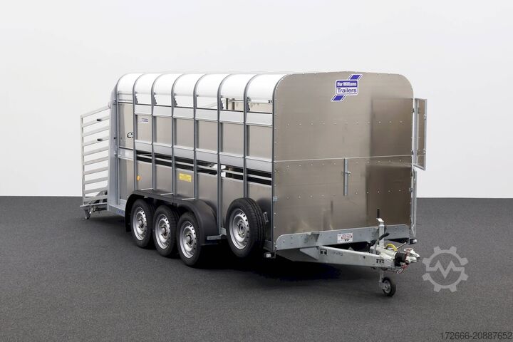 Veewagen Ifor Williams TA510|14x6|DOPPELSTOCK 434X178X183CM