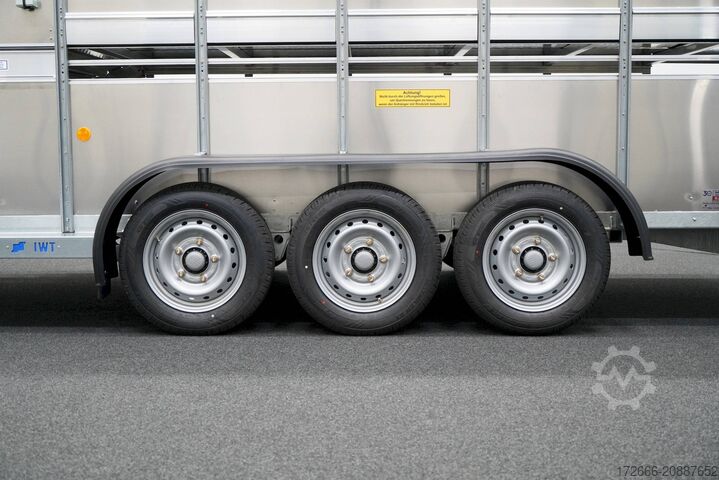 Veewagen Ifor Williams TA510|14x6|DOPPELSTOCK 434X178X183CM