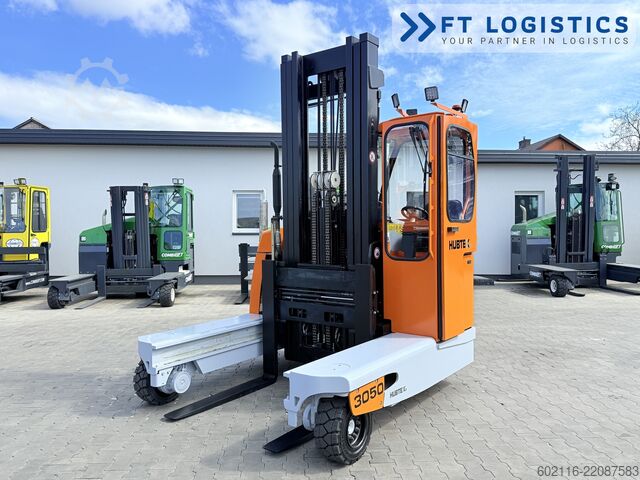 čtyřcestný vysokozdvižný vozík Hubtex DQ40D DIESEL TRIPLEX 6500 FREE-LIFT TOP1