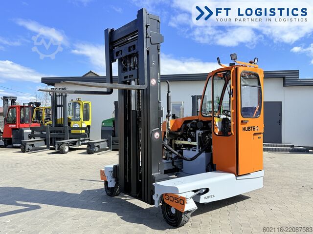 čtyřcestný vysokozdvižný vozík Hubtex DQ40D DIESEL TRIPLEX 6500 FREE-LIFT TOP1