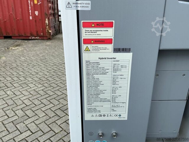 Almacenamiento de energía todo en uno Kstar 100kWh Kstar KAC50DP-BC100DE