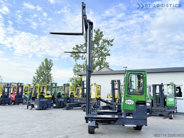 4-vejs gaffeltruck Combilift C5000XL / DIESEL / WIDE FORK POSITIONER