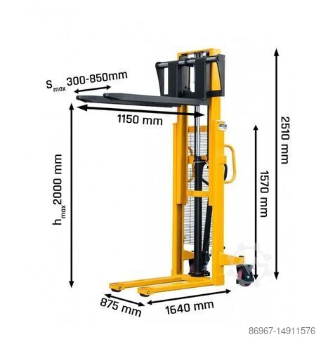 καρότσι ιστού CORMAK WRHS 1020