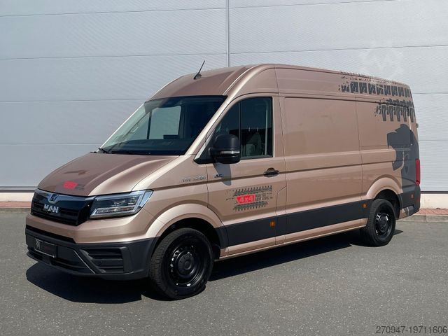 Bestelwagen met verhoogd dak MAN TGE 3.200 L3H3 Kasten 4x4 ACC LED SITZHZ KAMERA