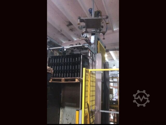 Brugt automatisk depalleteringsanlæg TMG VEGA 60, 5000 flasker/t TMG VEGA 60
